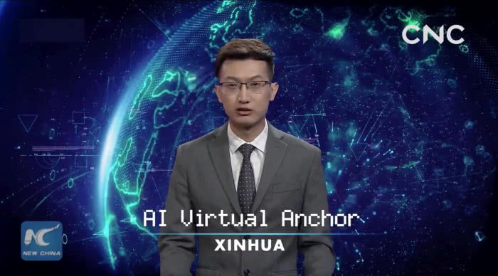 Wirtualny prezenter telewizji Xinhua