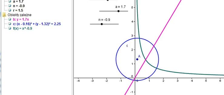 Narzędzia matematyczne dla ucznia: GeoGebra (5)