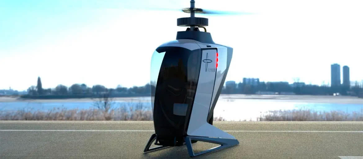 Miejski helikopter jak marsjański Ingenuity