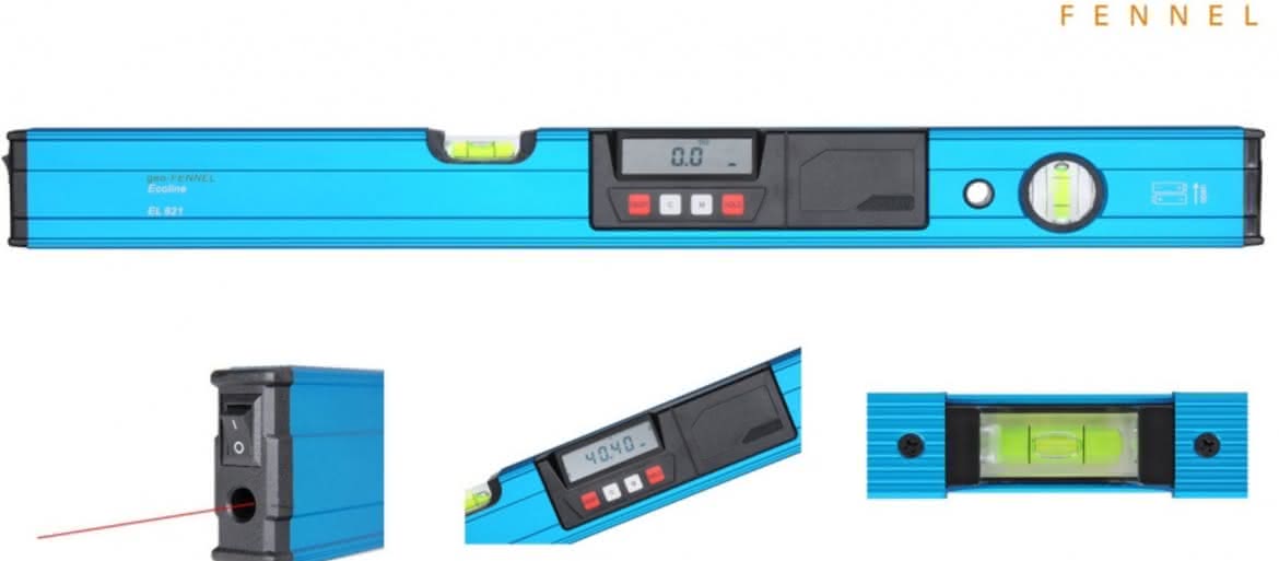 Poziomnica elektroniczna z laserem EL 821