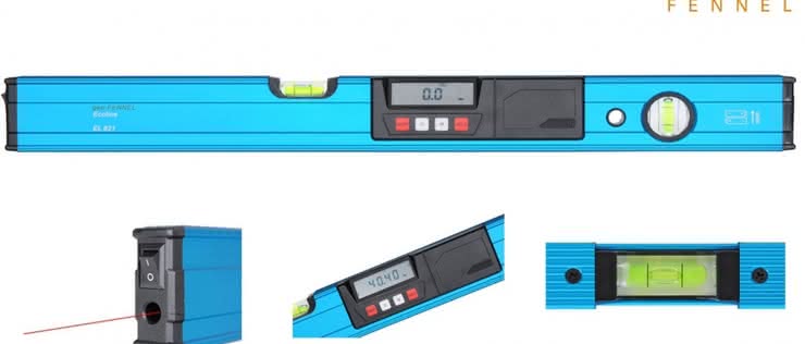 Poziomnica elektroniczna z laserem EL 821