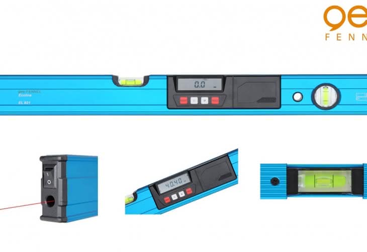 Poziomnica elektroniczna z laserem EL 821