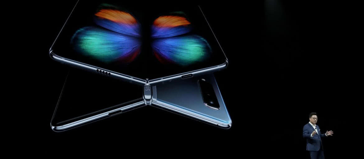 Samsung poprawił Galaxy Fold, swój zginany telefon