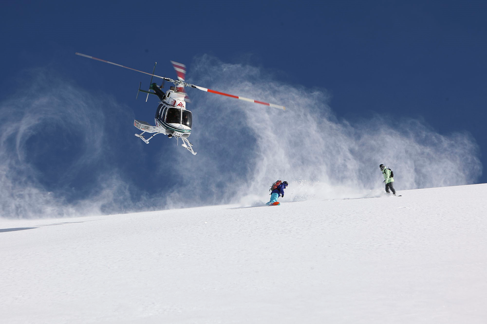 Heliskiing