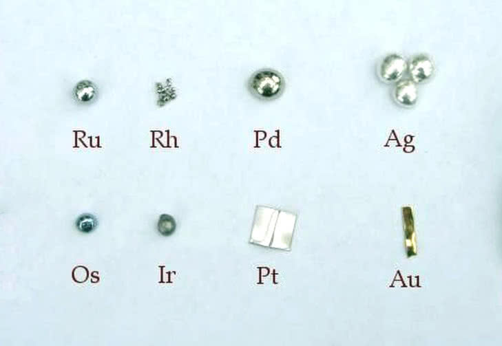 Wszystkie metale szlachetne w jednym stopie