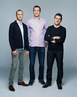 Joe Gebbia, Nathan Blecharczyk i Brian Chesky